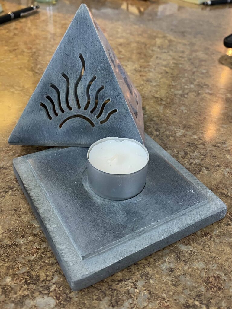 Tea Light Pyramid Lantern